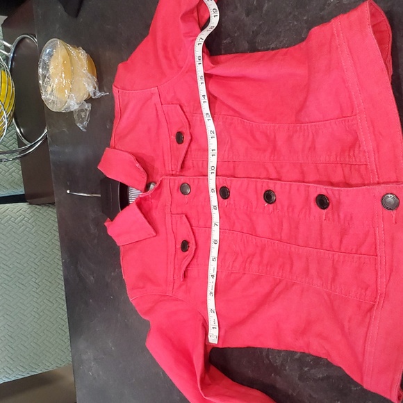 Parasuco 2016Coral Cropped Denim Jacket – NWOT - Picture 7 of 11